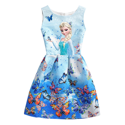 Elsa and Anna of Frozen Dress