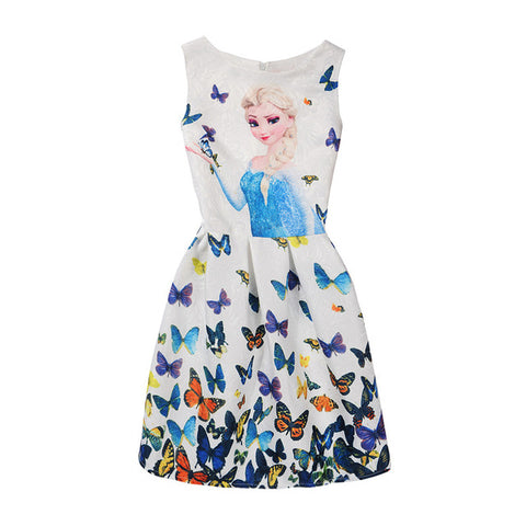 Elsa and Anna of Frozen Dress